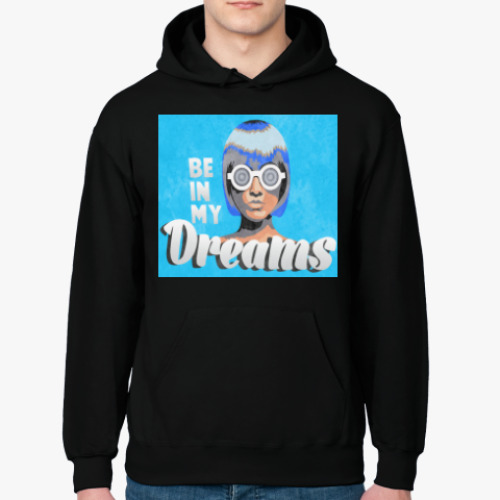 Толстовка худи с принтом Be in my dreams