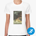 Женская спортивная футболка