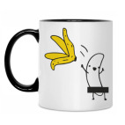 Кружка двухцветная