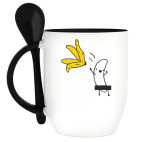 Кружка с ложкой