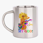 Кружка металлическая