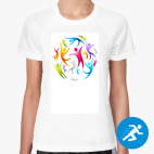 Женская спортивная футболка