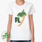 Женская футболка органик