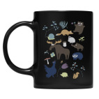 Кружка цветная UV-DTF