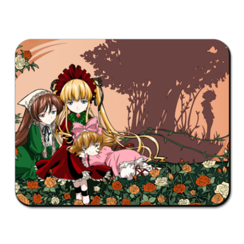 Коврик для мыши с принтом Rozen Maiden