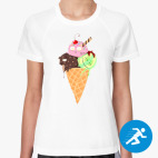 Женская спортивная футболка