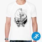 Мужская спортивная футболка