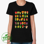 Женская футболка органик