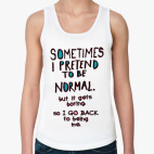 Женская майка