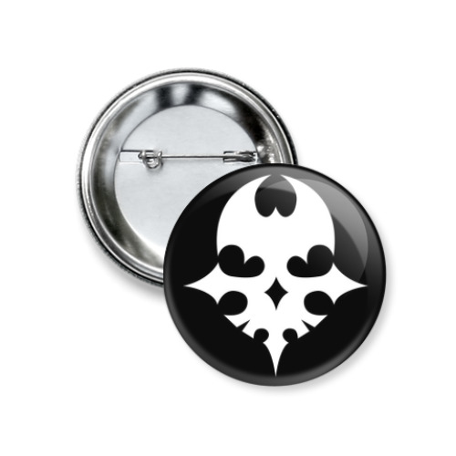 Значок 37мм с принтом TWEWY, "Player Pin"