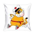 Кот Помпон: 'Присаживайся!'