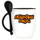 Кружка с ложкой