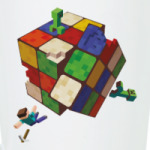 Майнкрафт и кубик Рубика