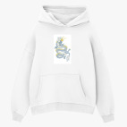 Толстовка худи оверсайз