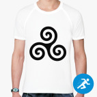 Мужская спортивная футболка