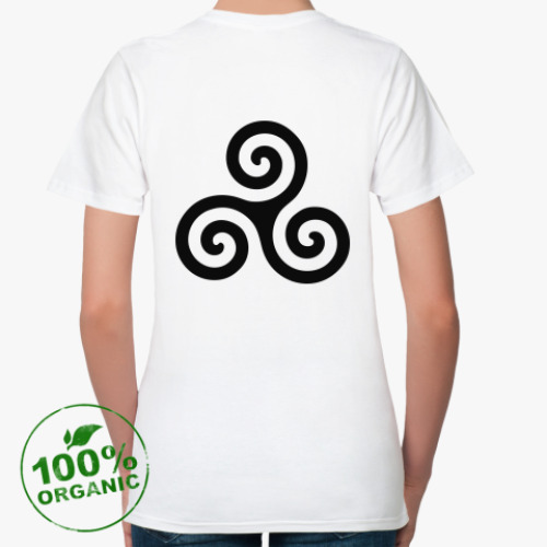 Женская футболка из органик-хлопка с принтом Teen Wolf Tattoo