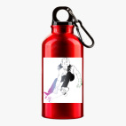 Металлическая бутылка 400 мл UV-DTF