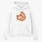 Толстовка худи оверсайз