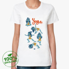 Женская футболка органик