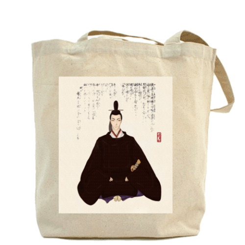 Сумка шоппер с принтом  'Япония'