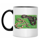 Кружка двухцветная