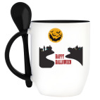 Кружка с ложкой