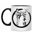 Кружка двухцветная