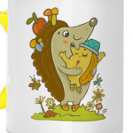 Ежик и его мама