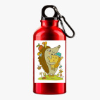 Металлическая бутылка 400 мл UV-DTF