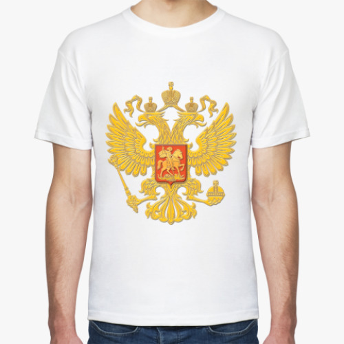 Футболка с принтом Герб России