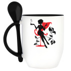 Кружка с ложкой