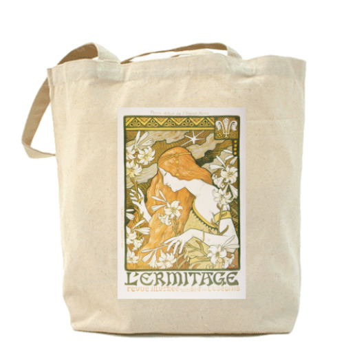 Сумка шоппер с принтом Деко