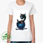 Женская футболка органик