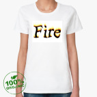 Женская футболка органик