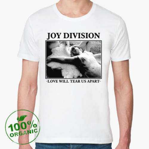 Футболка из органик-хлопка с принтом Joy Division