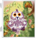 Сова на ветке