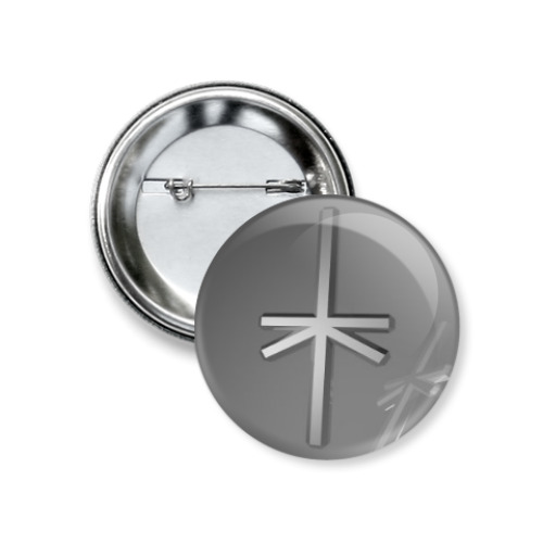 Значок 37мм с принтом  Ундина Undina Claymore Клеймор