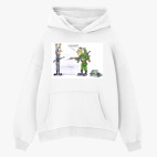 Толстовка худи оверсайз