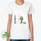 Женская футболка органик