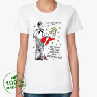 Женская футболка органик