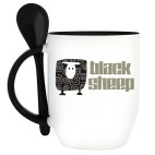 Кружка с ложкой