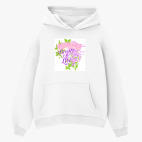 Толстовка худи оверсайз