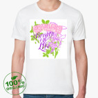 Мужская футболка органик