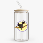 Банка с бамбуковой крышкой