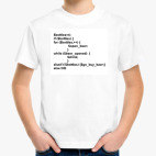 Детская футболка