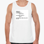 Мужская майка