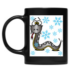 Кружка цветная UV-DTF