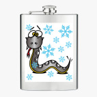 Фляжка стальная