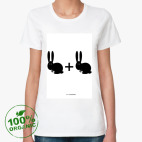 Женская футболка органик