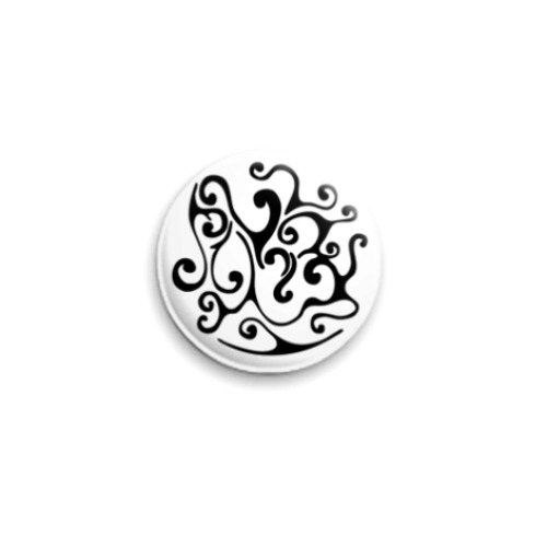 Значок 25мм с принтом Ink10